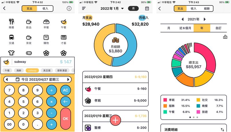 記帳APP推薦 | 12款簡單又好用的理財軟體【2025最新】 3 簡單記帳